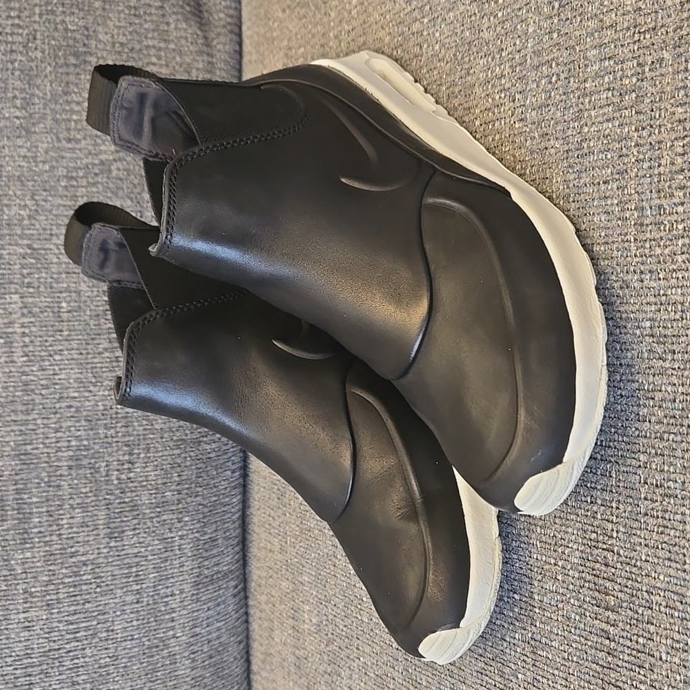 Nike Air Max Thea Mid Women Black/White Shoes 7 - Picture 3 of 11